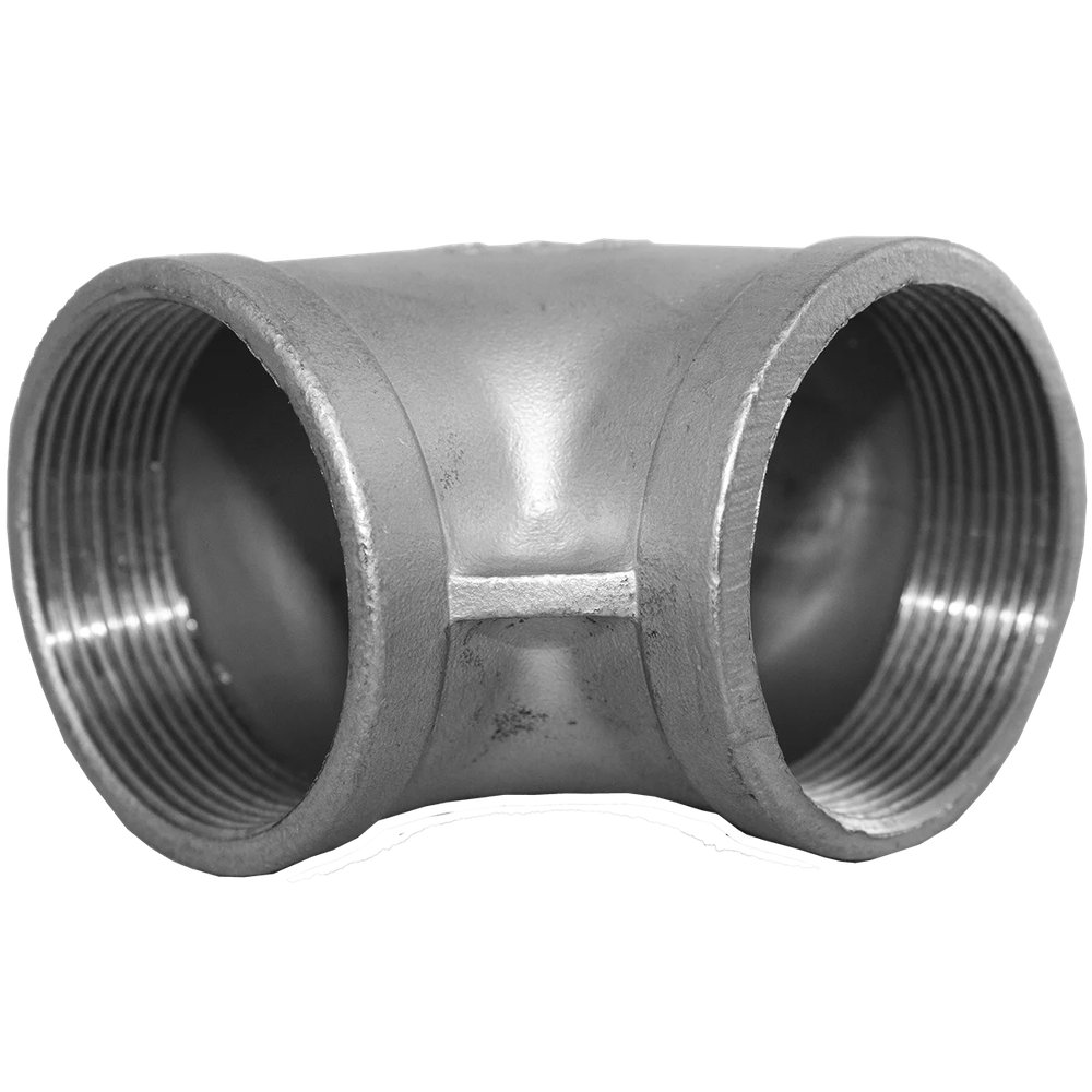 Отвод резьбовой вр/вр нержавеющий Newkey, AISI304 DN15 (1/2"), (CF8), PN16