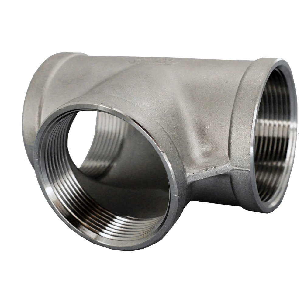Тройник вр. нержавеющий Newkey, AISI304 DN10 (3/8"), (CF8), PN16