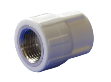 Муфта PPRC 20х1/2"М Политэк