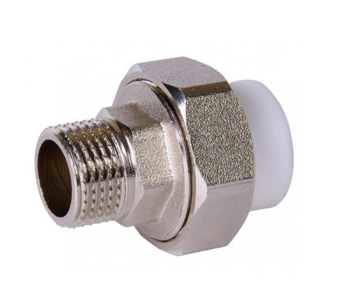 Муфта PPRC американка 20х1/2"П Политэк