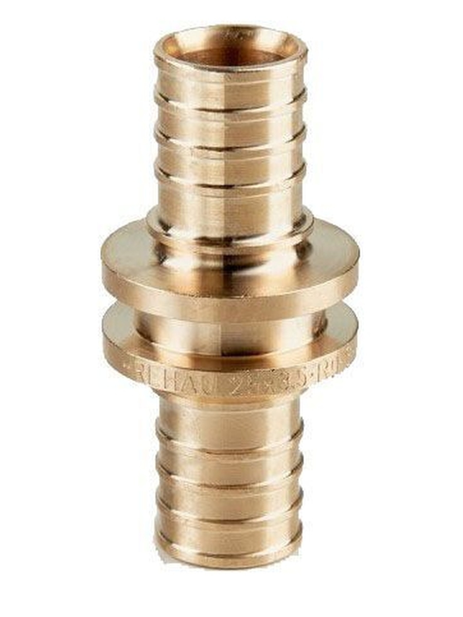 Муфта 20-16, Rehau RAUTITAN PLATINUM, RX, надв.гильза-надв.гильза, бронза