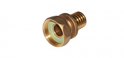 Переходник Rehau 40-1 1/4" RX+, надв.гильза-резьба, нар., бронза
