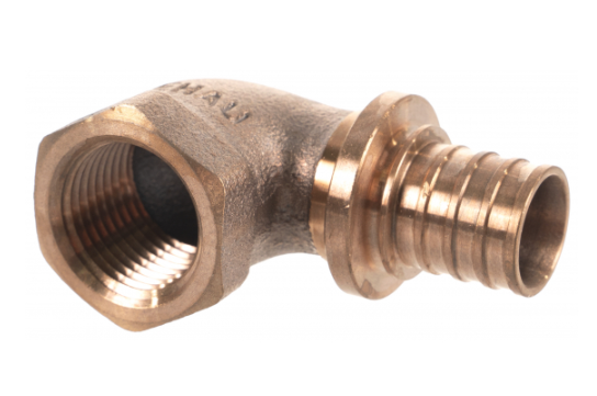 Угольник 90° 20-1/2" Rehau RAUTITAN RX+ надв.гильза-резьба вн. бронза