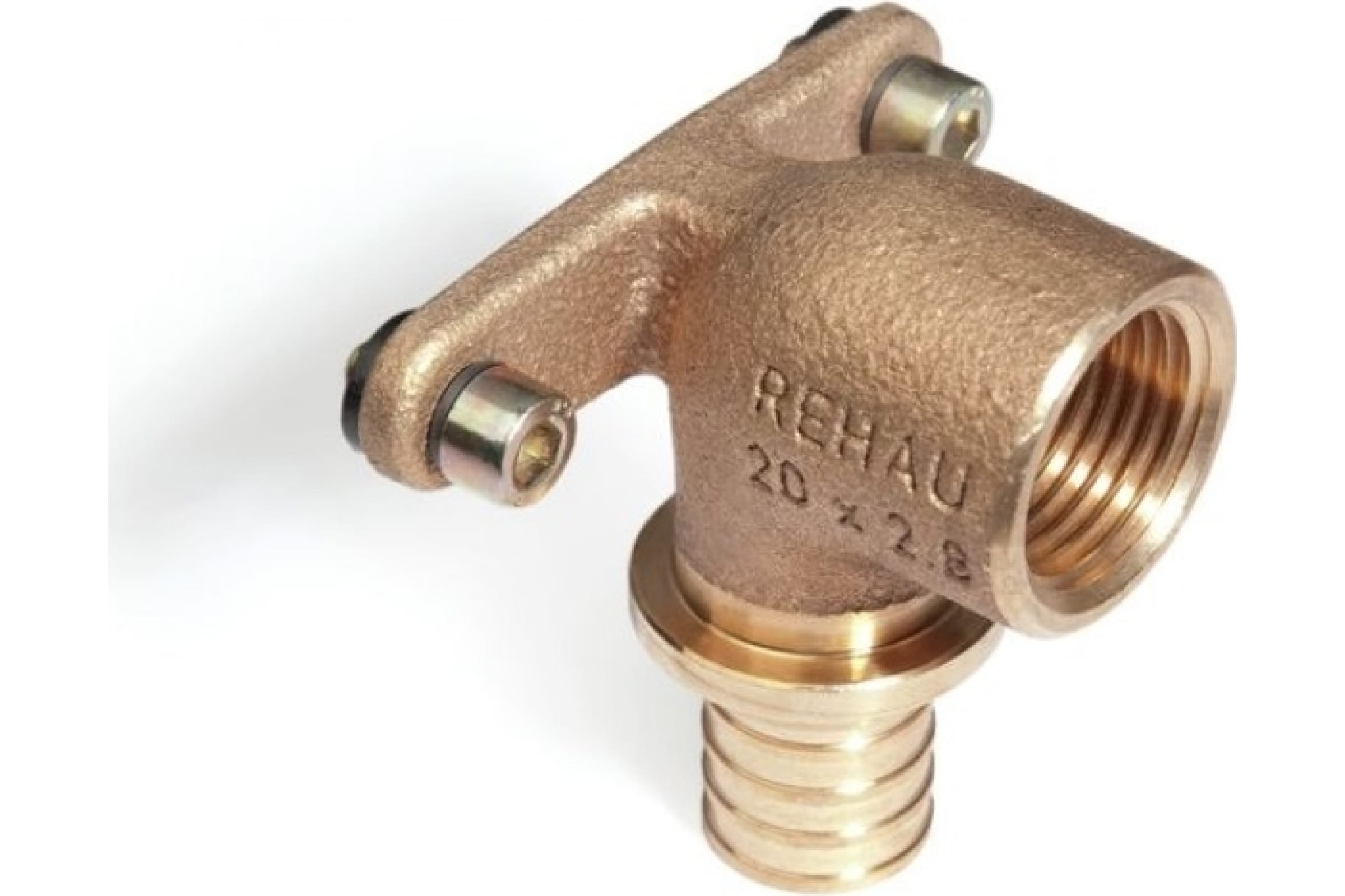 Водорозетка 20-1/2", Rehau RAUTITAN, RX+, надв.гильза-резьба, вн., бронза, l=52