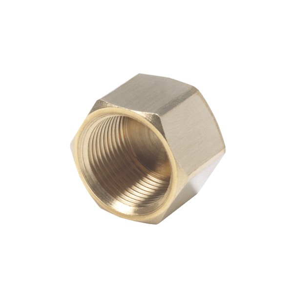 Заглушка, В, 3/4", бронза (RX), для гребёнок  Rehau