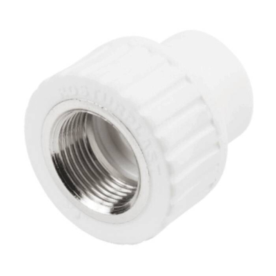 Муфта РосТурПласт PP-R бел комб Дн32х1/2" ВР 28184