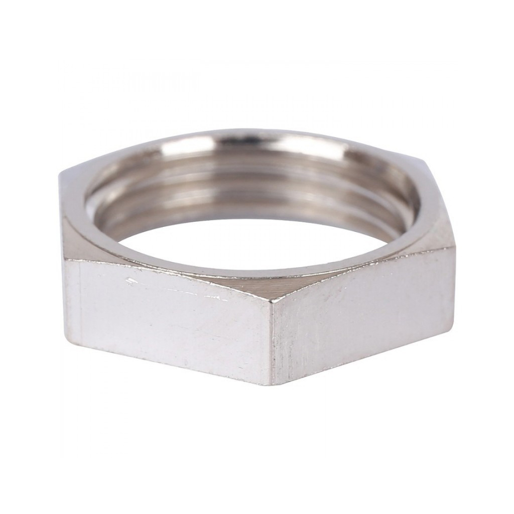 Контргайка General Fittings 2600 1 1/4" резьба, вн., латунь никелированная купить с доставкой по РФ