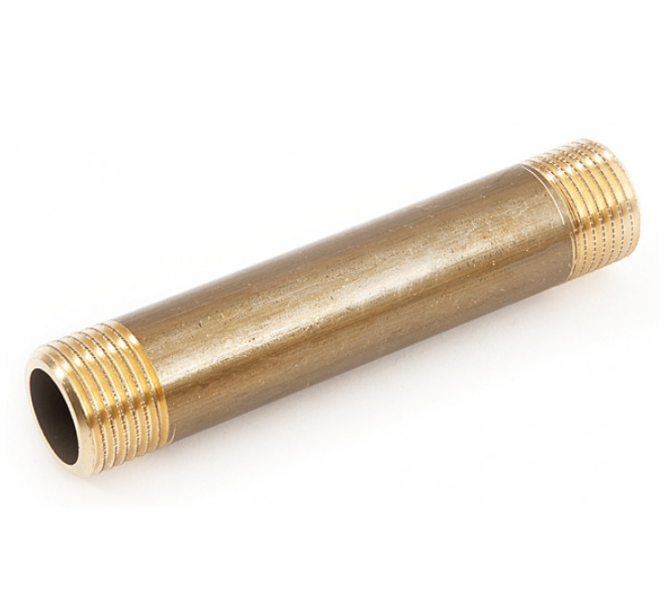 Удлинитель General Fittings 2600, резьба-резьба, нар., латунь, l=150, 1/2"-1/2" купить с доставкой по РФ