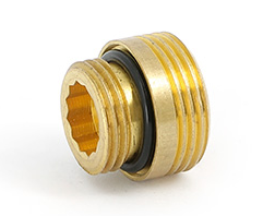 Ниппель редукционный 1/2" х 3/4" ЕК с прокладкой O-RING