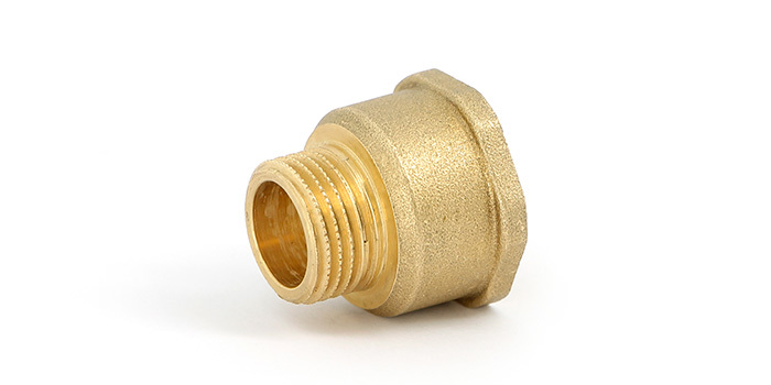 Переходник НВ 1 1/2" x 2", латунный Uni-fitt