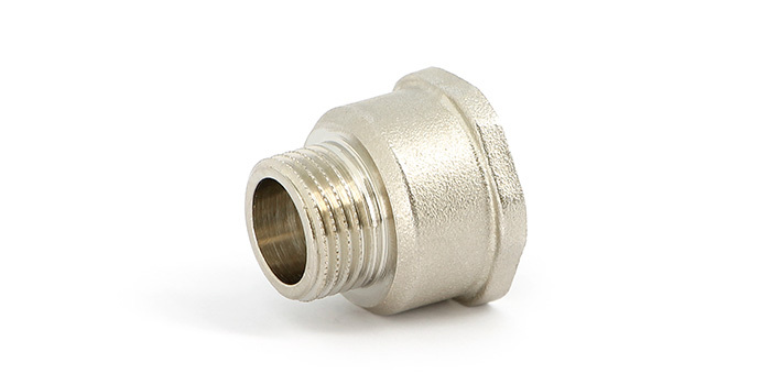 Переходник НВ 3/4"m x 1 1/4"f, никелированный Uni-fitt купить с доставкой по РФ