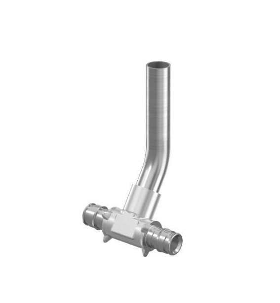 Тройник PE-X медь радиальный Дн20х15х20 L=300мм Smart Radi Uponor