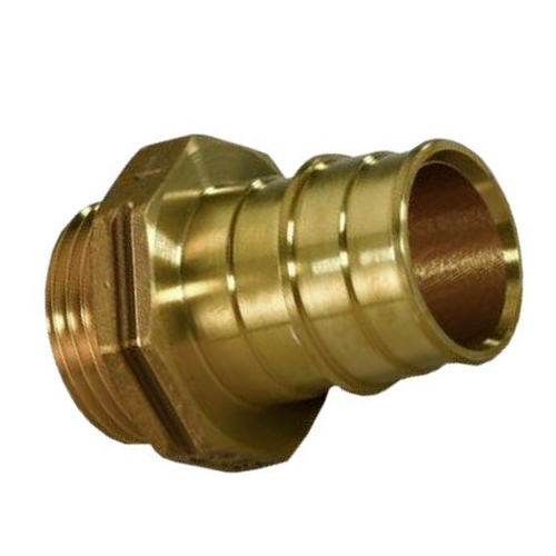 Муфта PE-X лат радиал Дн40х1 1/4" НР Q&E Wipex Uponor  купить с доставкой по РФ