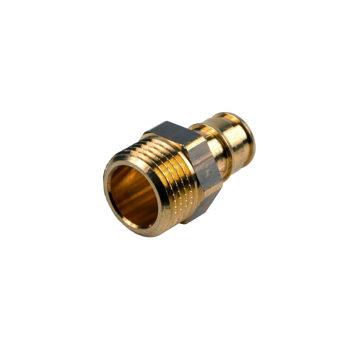 Муфта PE-X лат радиал Дн16х3/4" НР Q&E Uponor