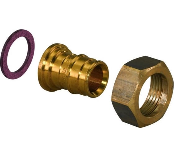Штуцер Uponor с накидной гайкой 20-g1/2"нг '60ф Q&E 1023015/1135765