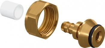 Штуцер Uponor с внутренней резьбой 9,9-g3/4"вр евроконус с кольцом pe-x '10и VARIO MINITEC