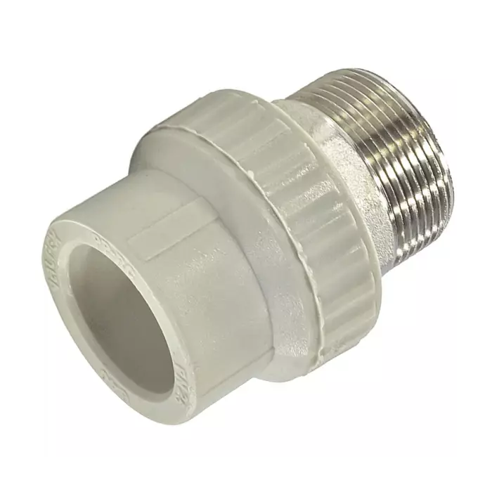 Муфта VALFEX PP-R сер комб п/ключ Дн63х2" НР 10135063Г
