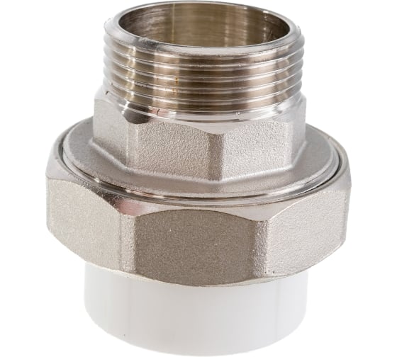 Муфта VALFEX PP-R бел комб разъем Дн40х1 1/4" НР усилен 10156032У