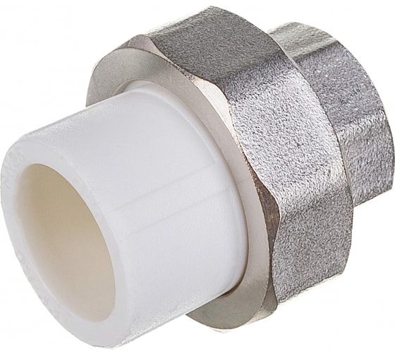 Муфта VALFEX PPR комб.разъём.(американка) ВР 20х1/2" (25/200) купить с доставкой по РФ