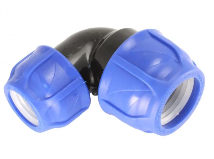 Отвод Valfex 90° 40-32, Valfex, обжим-обжим, PP-R, для ПНД труб