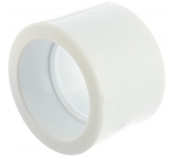 Муфта 50-50, Valfex Standard, пайка-пайка, PP-R, белый