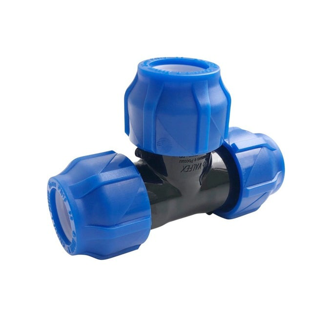 Тройник Valfex 25-20-25 обжим-обжим PP-R