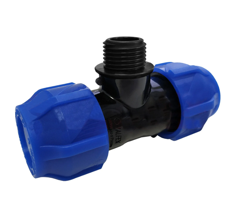 Тройник Valfex 20-3/4"-20 обжим-резьба наружная PP-R