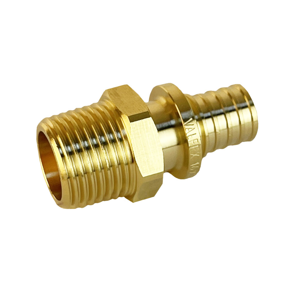 Соединитель надвижной с переходом на нар.р. 16(2,2) х 1/2" (VALFEX) (300/10) К купить с доставкой по РФ