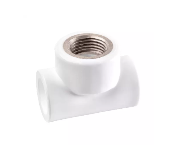 Тройник PP-R белый комбинированный Дн32х1" ВР PRO VALFEX 10127032-PRO