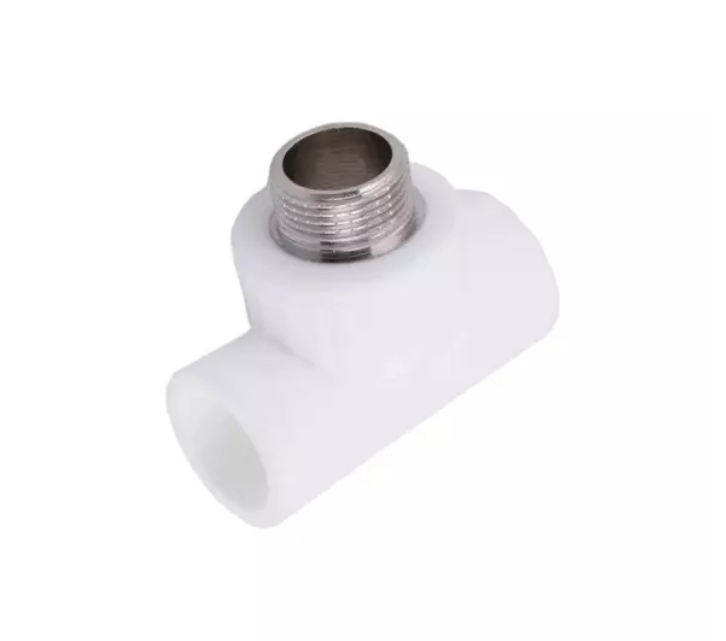 Тройник PP-R белый комбинированный Дн32х1" НР PRO VALFEX 10128032-PRO