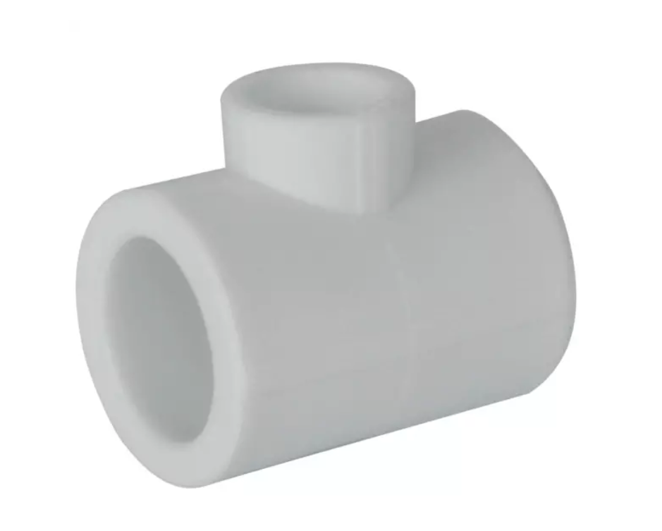 Тройник PP-R белый переходной Дн20х25х20 VALFEX 10202520