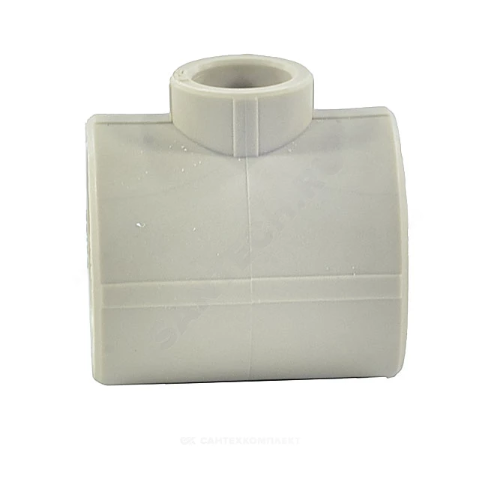 Тройник PP-R серый переходной Дн63х50х63 VALFEX 10635063Г