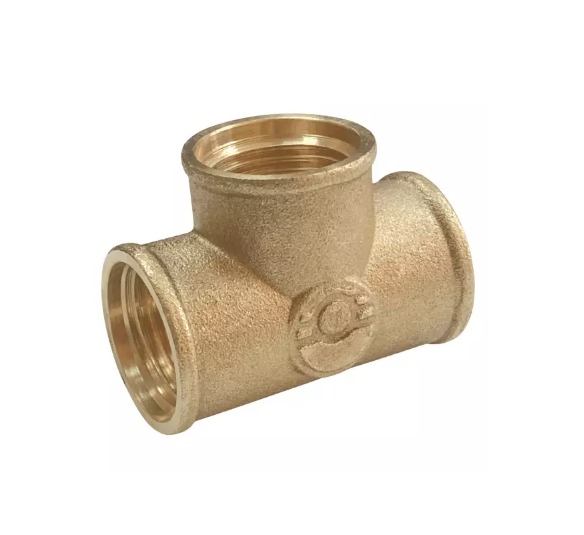 Тройник латунный Ду40 м/м VALFEX VF.130.L.112 купить с доставкой по РФ