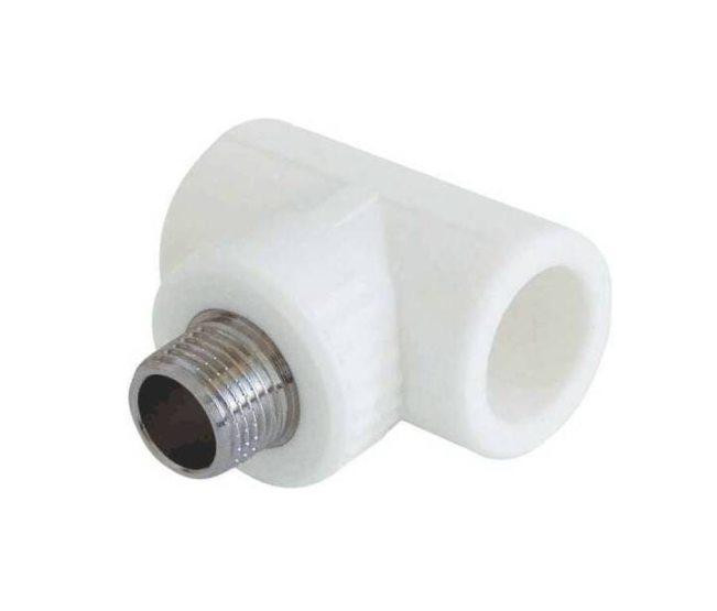 Тройник PPR комб.переходной НР 20х1/2"х20 (25/100) VALFEX  купить с доставкой по РФ