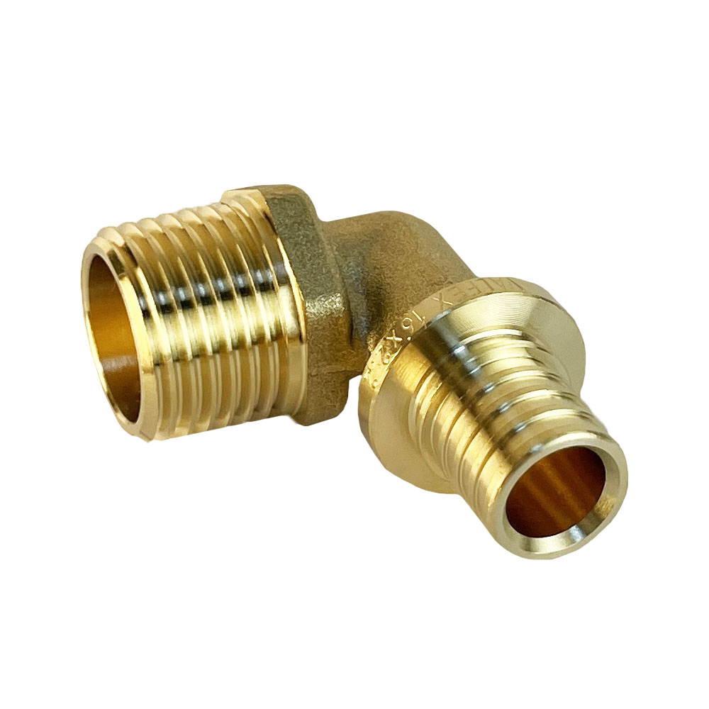 Угольник надвижной с переходом на нар.р. 20(2,8) х 3/4" (VALFEX) (140/10) К купить с доставкой по РФ
