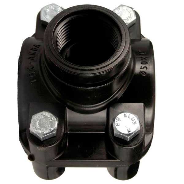 Врезка Valfex 32-1/2"-32, обжим-резьба, вн., PP-R, для ПНД труб