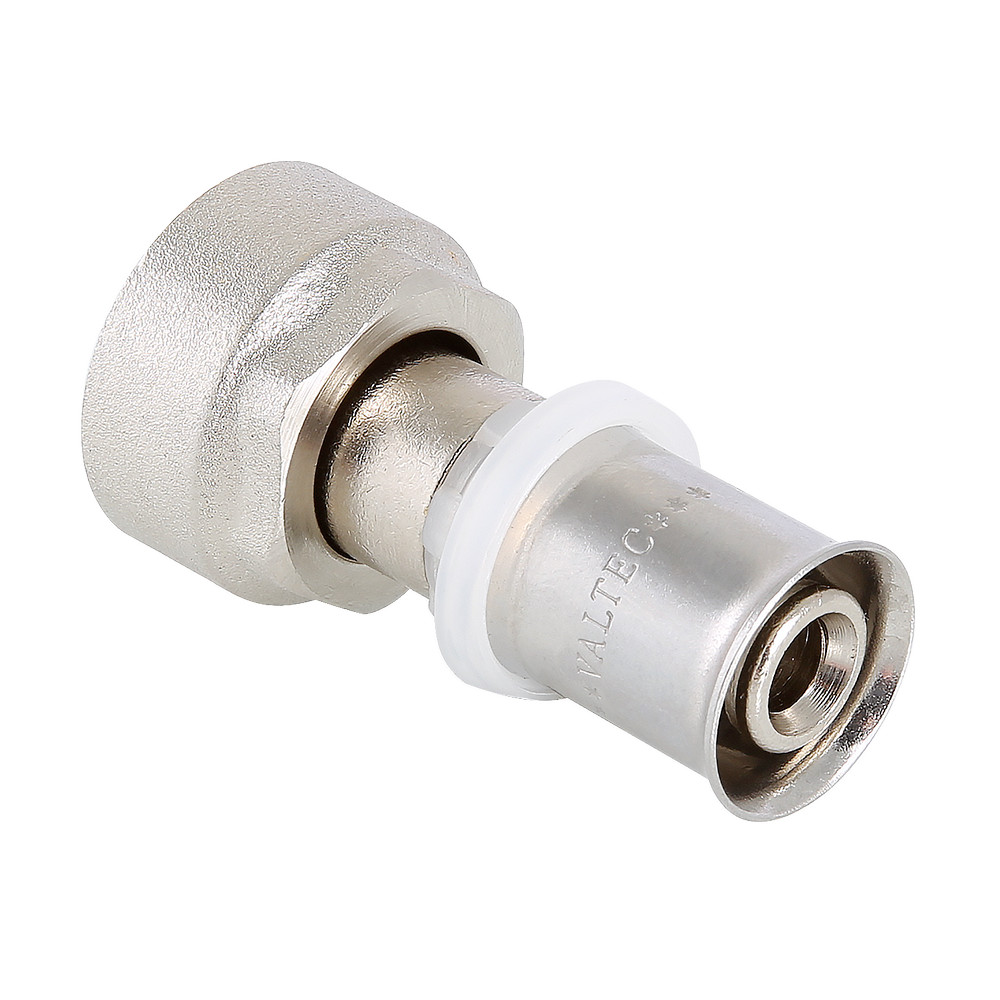 Пресс-фитинг с накидной гайкой под «евроконус» Valtec VTC.712.NE.1605 купить с доставкой по РФ