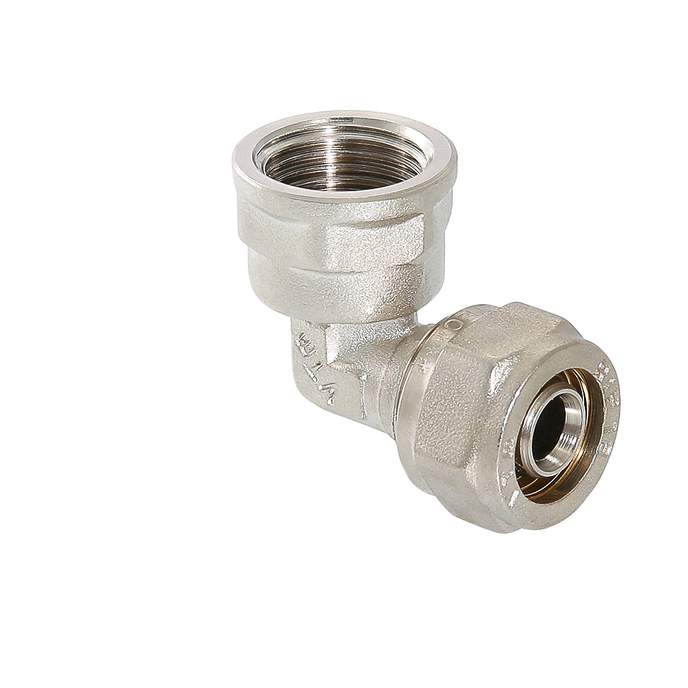 Фитинг Valtec VTM.352.N.003206 обжимной – угольникс переходом на внутреннюю резьбу купить с доставкой по РФ