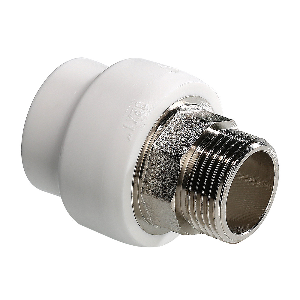 Фитинг Valtec полипропиленовый под ключ с переходом на наружную резьбу купить с доставкой по РФ