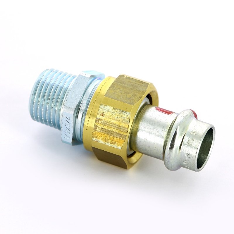 Американка 15-1/2", Viega Prestabo, 1165, пресс-резьба, нар., сталь оцинкованная