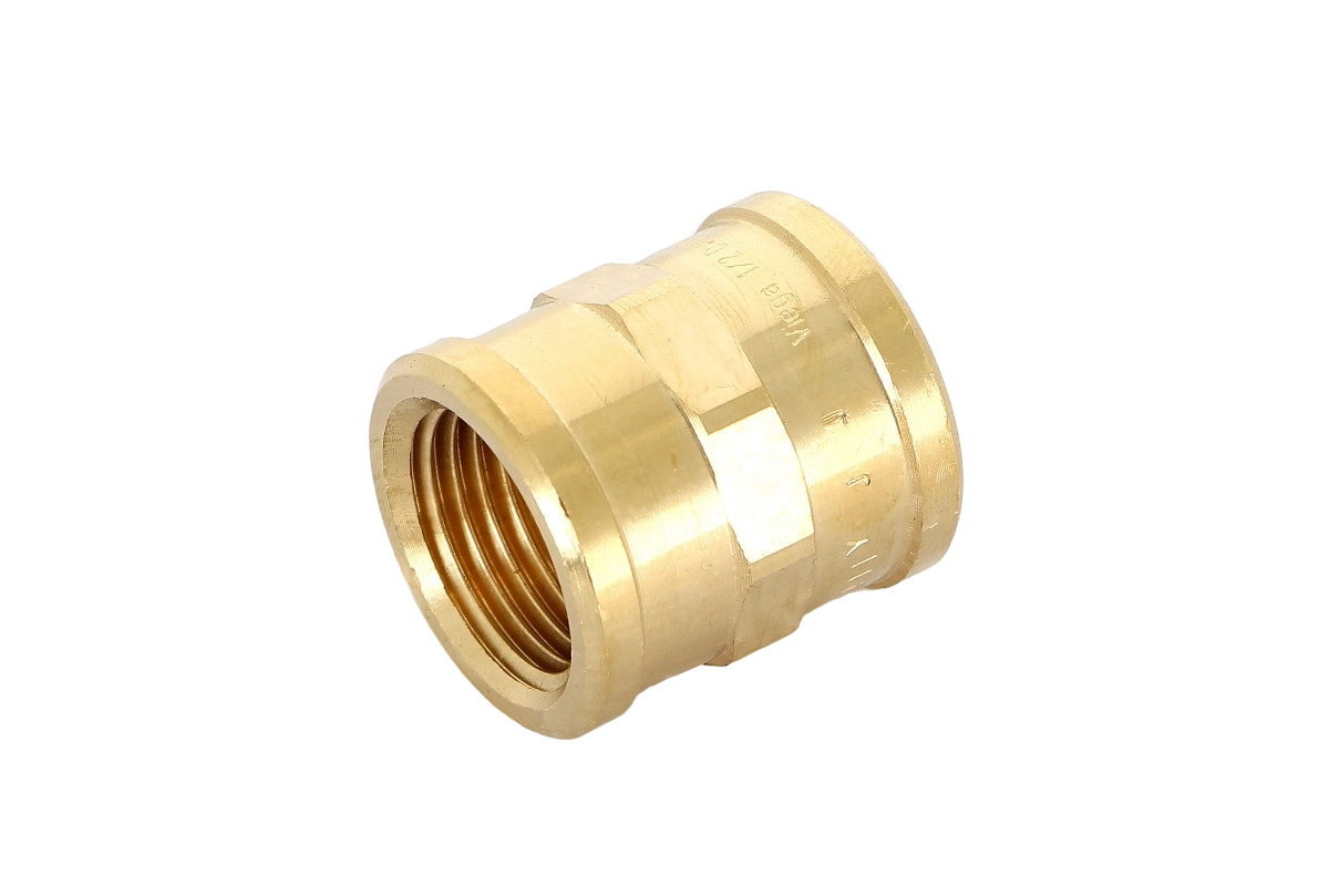 Муфта 1/2"-1/2", Viega R2, 3270, резьба-резьба, вн., бронза