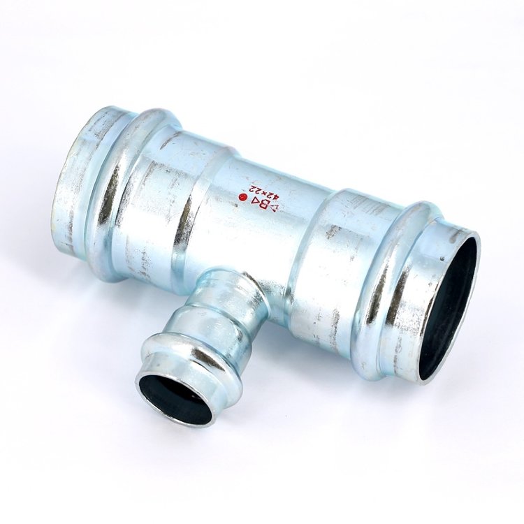Тройник 35-15-35 Viega Sanpress Inox, 2318, пресс-пресс, сталь нержавеющая