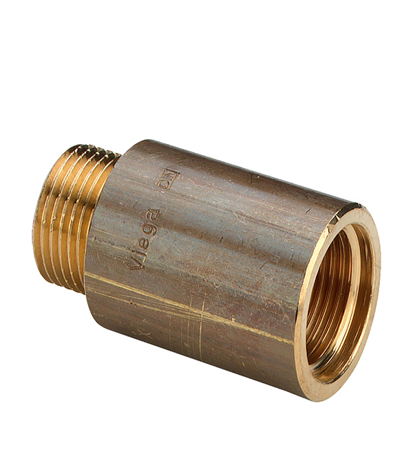Удлинитель 3/4"-3/4", Viega R2, 3525, резьба-резьба, вн.- нар., бронза, l=20
