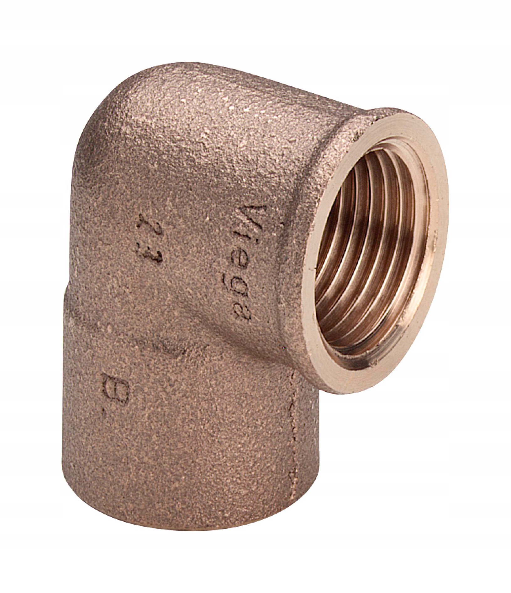 Угольник 90° 22-3/4", Viega R4, 94090G, пайка-резьба, вн., бронза