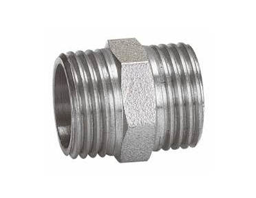 Фитинги ниппель Vieir S1/2"M-1/2"M хром.