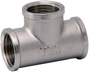   Тройник НИКЕЛЬ T1г*1г*1г "ViEiR"