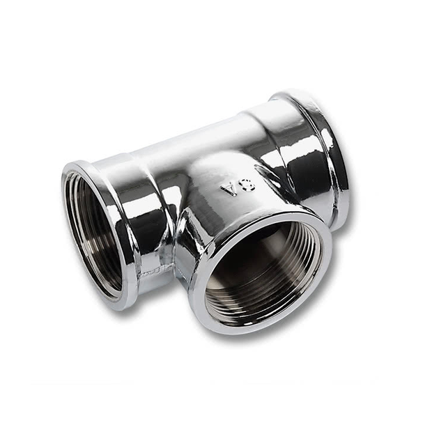  Фитинги тройник VIEIR 1/2"F  хром