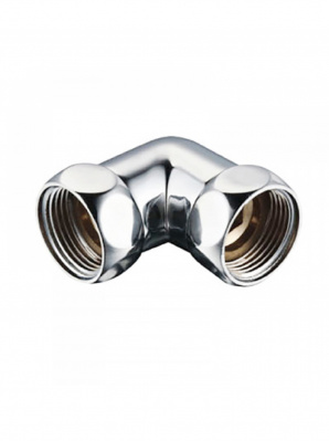   Фитинги уголок VIEIR 1/2"F * 1/2"F хром(192/12шт) купить с доставкой по РФ