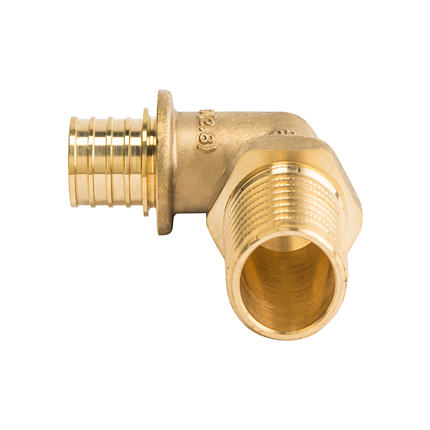 Уголок  аксиальный L25X3/4"M  "VER-PRO"