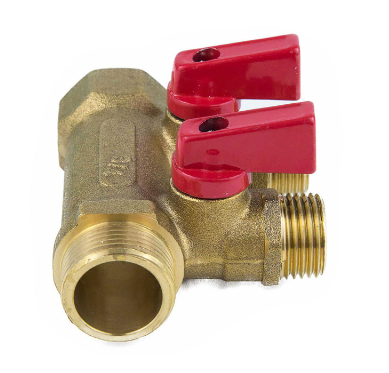 Коллектор лат шар/к красн 3/4" м/р 2в 1/2" н/р 35мм Aquasfera 9026-01 заказать со складов по всей России
